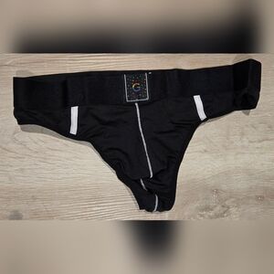 Black Soft Men Thong
